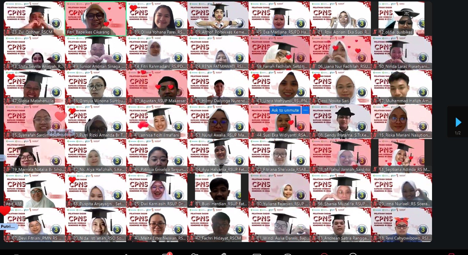 Penutupan Pelatihan Dasar CPNS Golongan III Angkatan 3 Tahun 2026 Bapelkes Cikarang